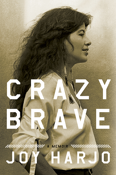 Joy Harjo book cover for Crazy Brave