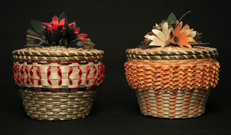 two baskets