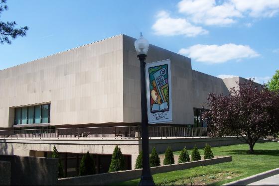 The outside of the Culture Center in Charleston, West Virginia