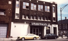 Street view of Steppenwolf Theater