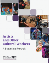 Cover of report Artists and Cultural Workers