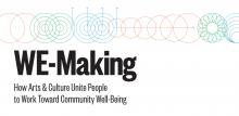Cover image for WE-making report with geometric shapes and report name