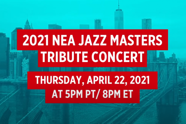 Screen shot from 2021 Jazz Masters preview video.