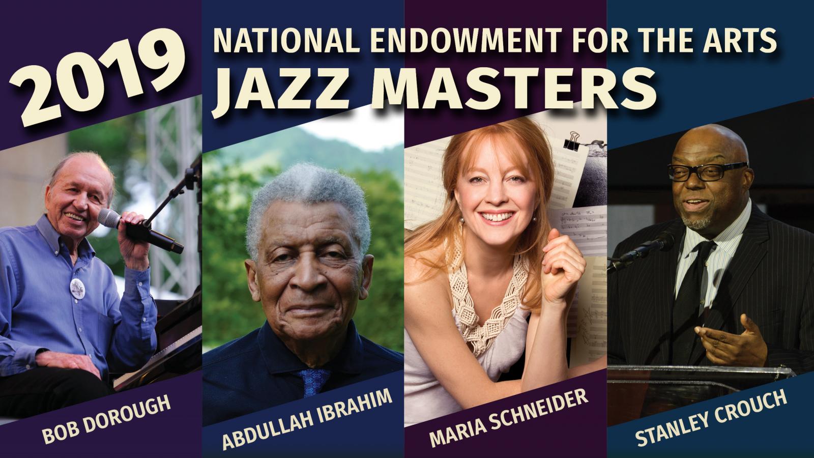 four headshots of NEA Jazz Masters