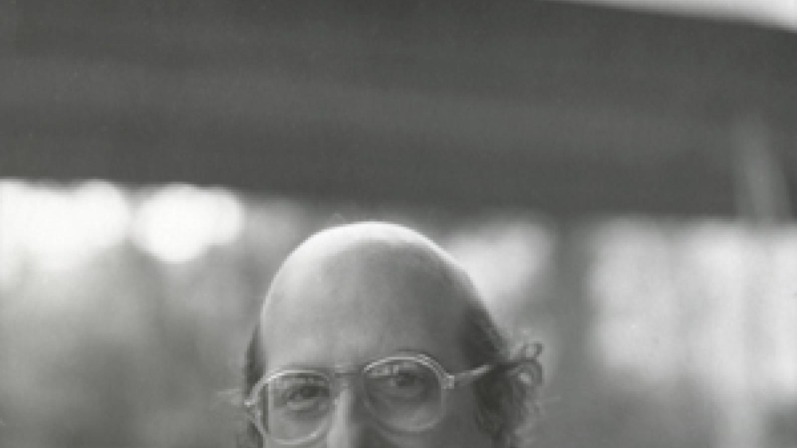 black and white photo of Ira Gitler