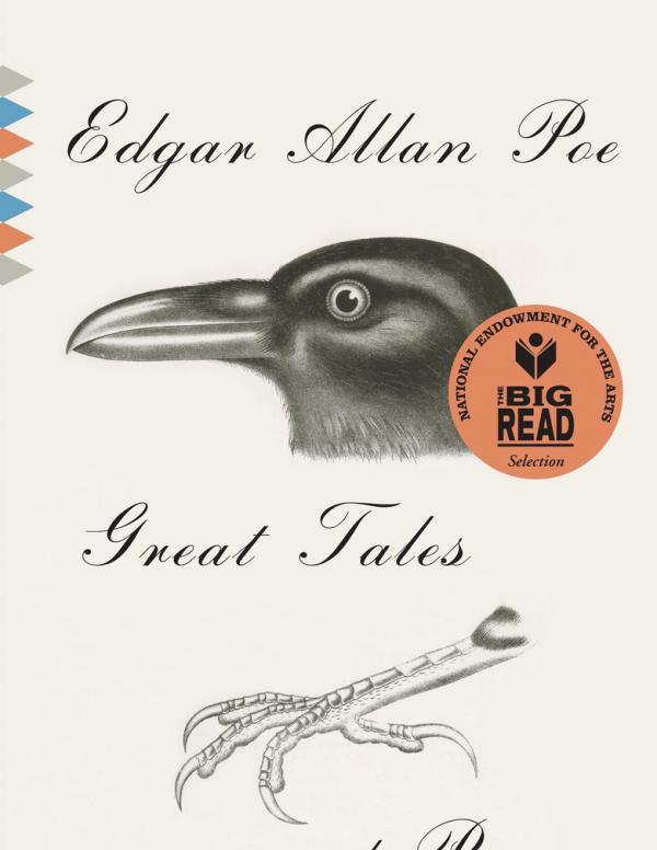 Edgar Allan Poe book cover.