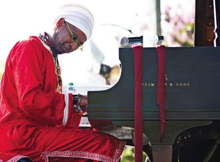 Omar Sosa performs at the 2011 National Black Arts Festival