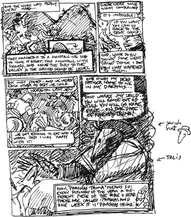 The continuing evolution of Spiegelman's story and artwork for his groundbreaking book Maus. Image by Art Spiegelman/Meta Maus, used courtesy of Pantheon Books