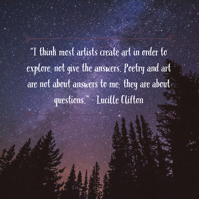 quote by Lucille Clifton