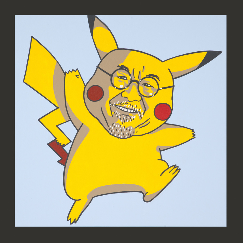 American Pikachu by Roger Shimomura A self-portrait of artist Roger Shimomura as pikachu