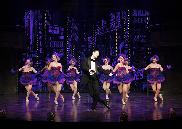 Actors and actresses perform in Crazy for You 