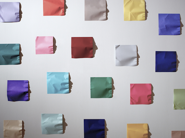 origami silhouettes by artist Kumi Yamashita
