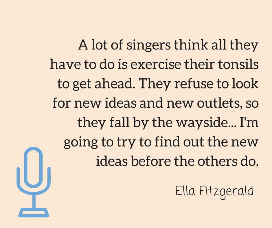 Ella Fitzgerald Quote Ella Fitzgerald Quote