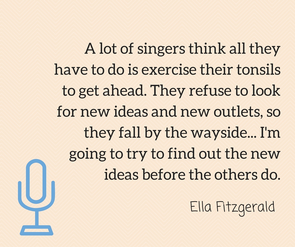 Ella Fitzgerald Quote