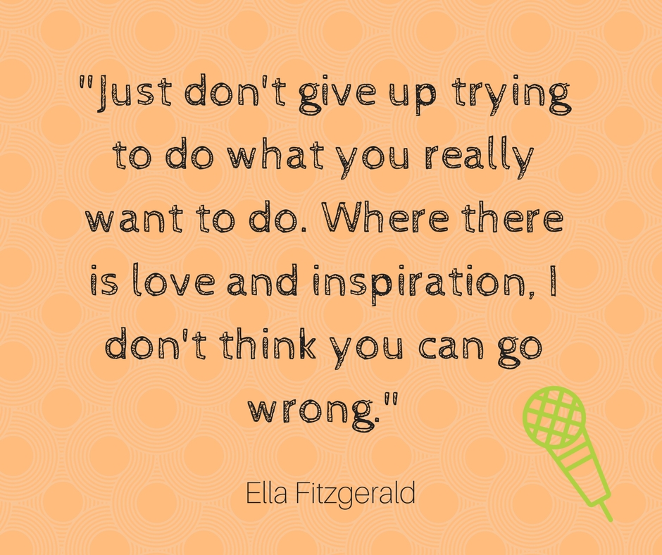 Ella Fitzgerald Quote