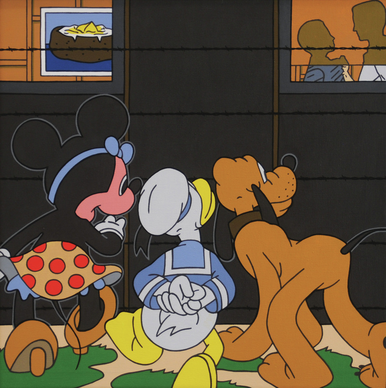 Painting by Roger Shimomura