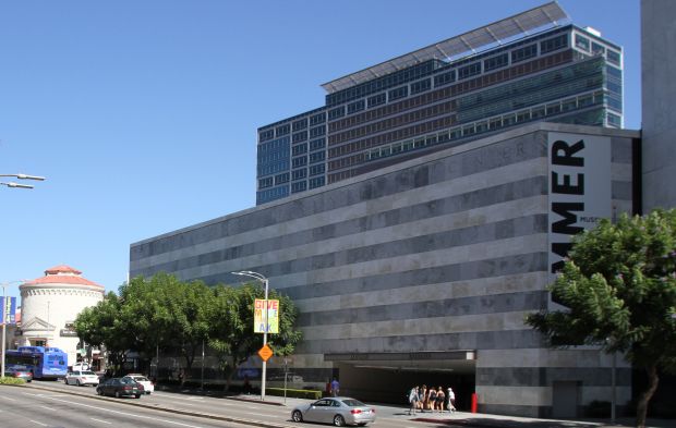 Exterior of Hammer museum.