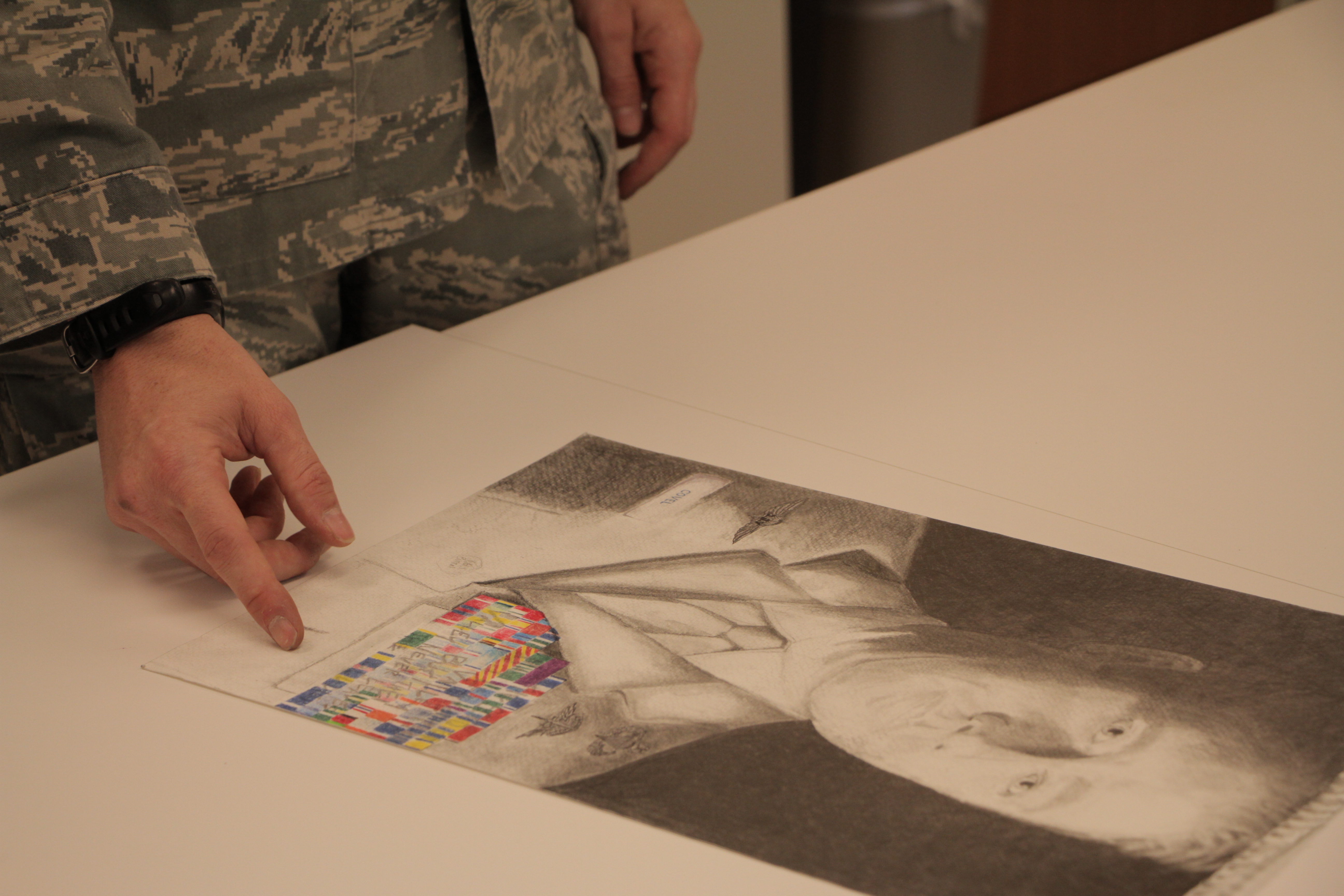 Portrait of a soldier.