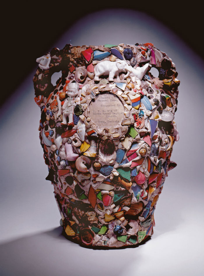 Jar with mosaics