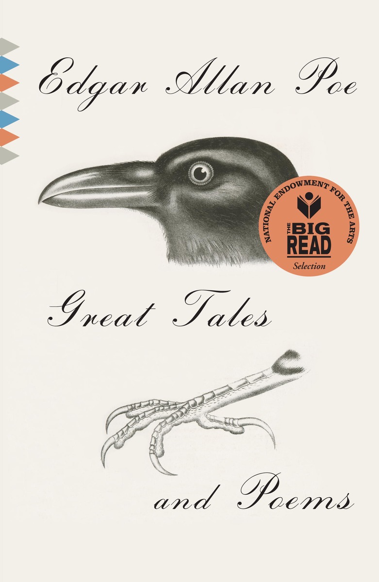 Edgar Allan Poe book cover.