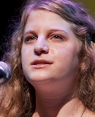 Photo of Nora Sandler reciting