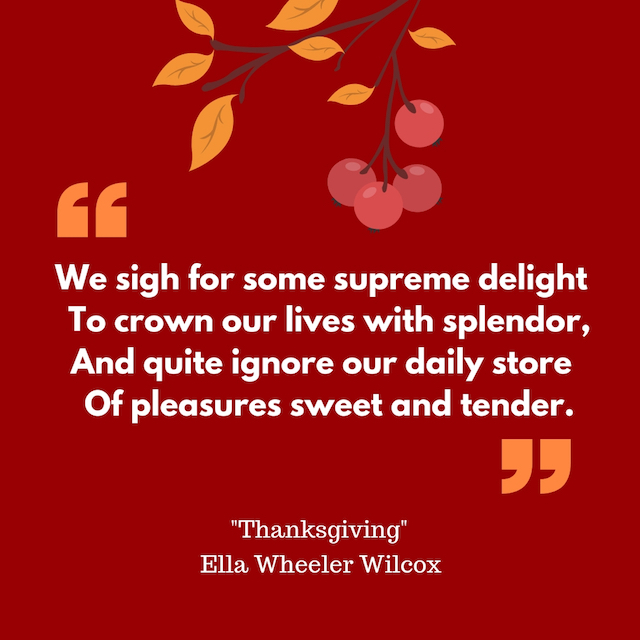 graphic treatment of text from Ella Wheeler Wilcox