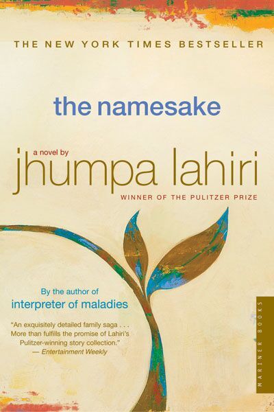 Book cover: yellow background with a blue and brown colored leafrising up in the middle, title in lower case blue, author name in lowercase gold