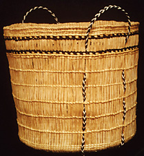 Woven basket.