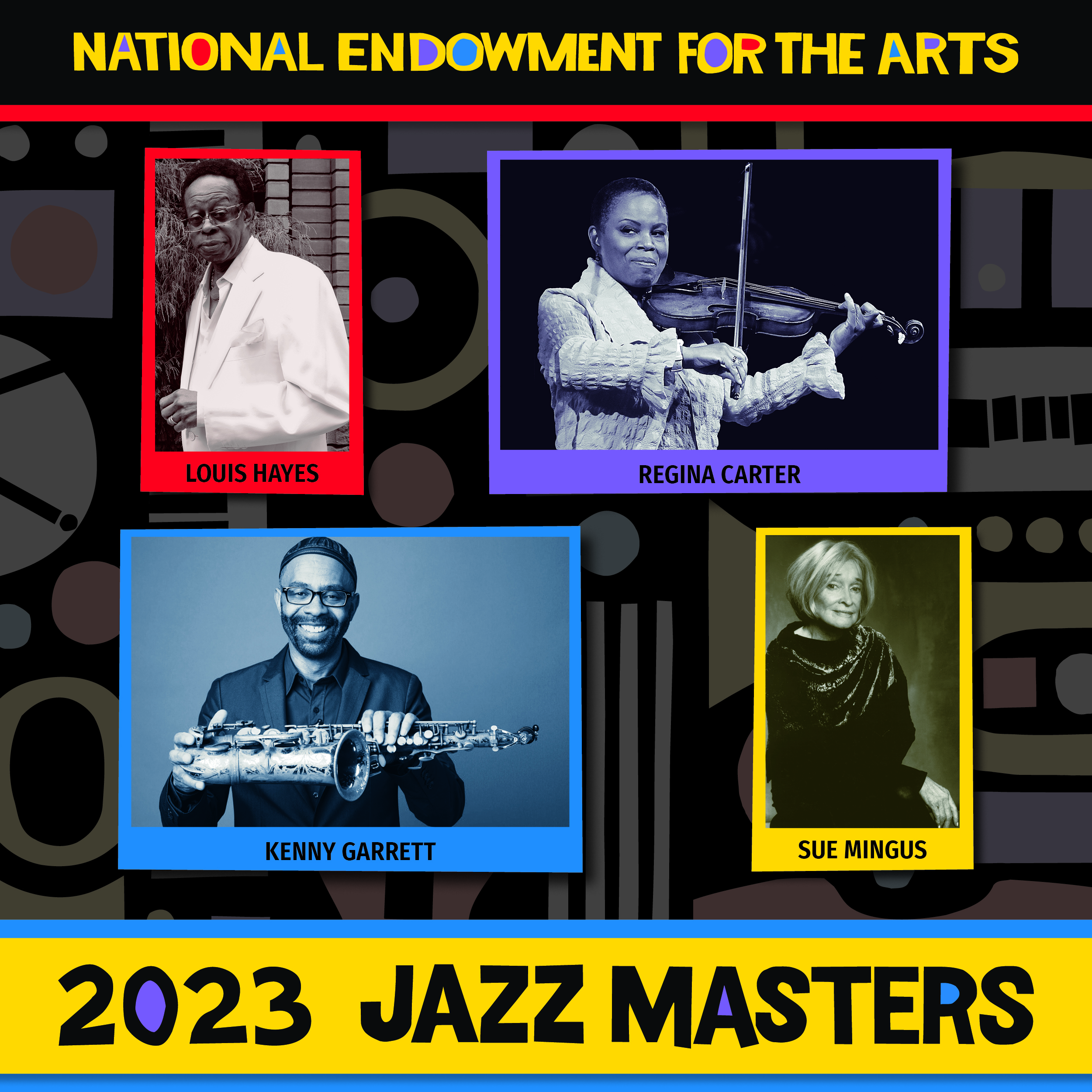 Regina Carter, Kenny Garrett and Louis Hayes named 2023 NEA Jazz