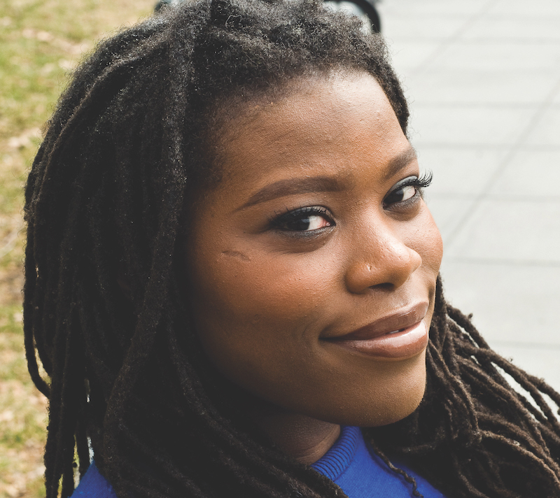 Headshot of a woman.