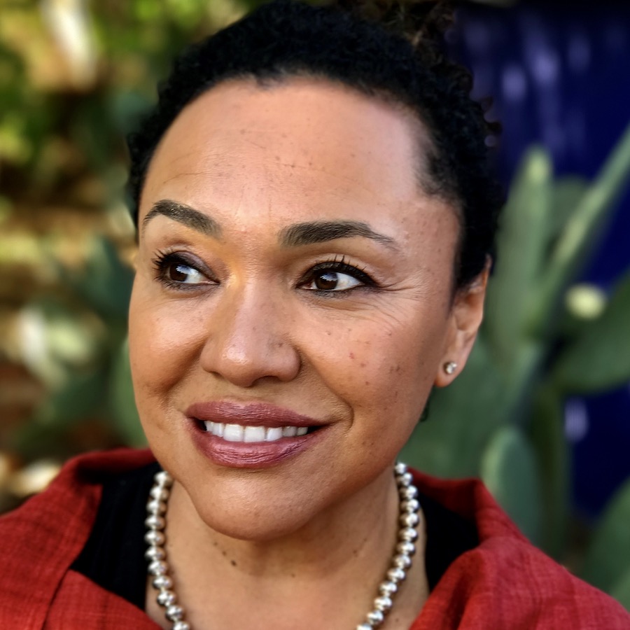 Headshot of a woman.