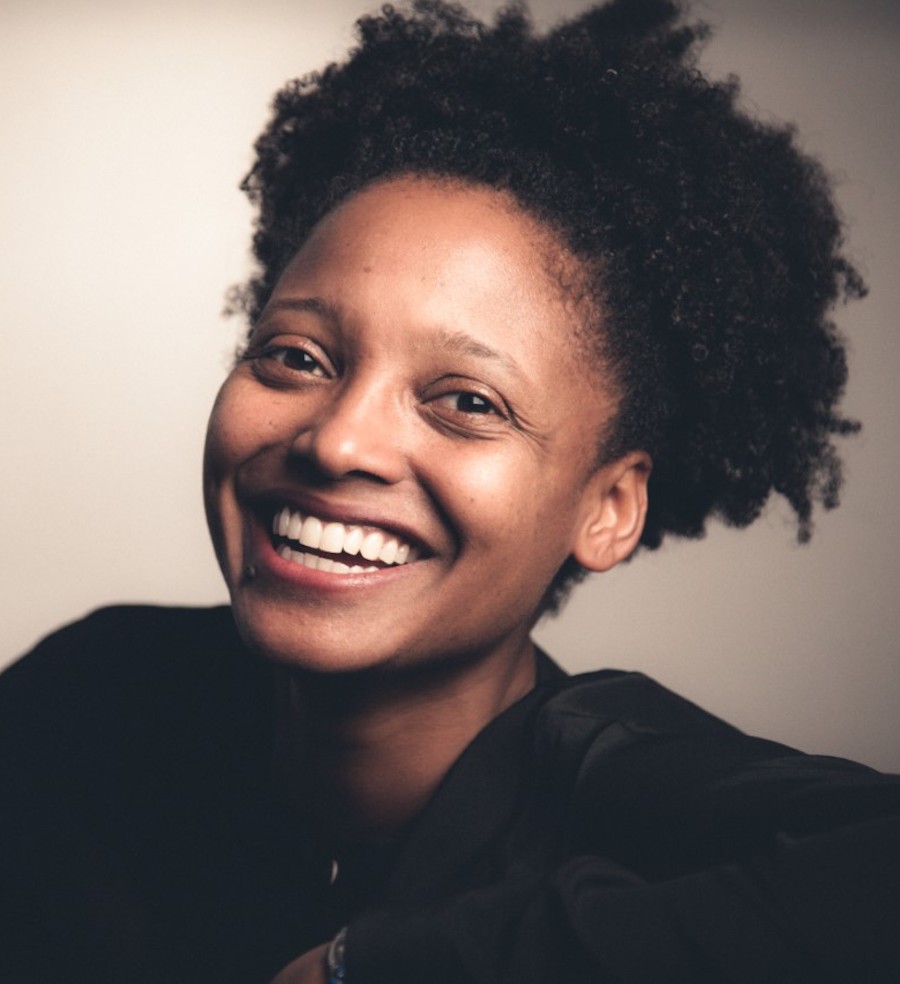 Headshot of a woman.