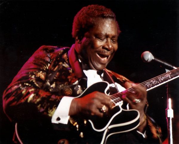 Bb king clearance left handed