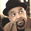 James McBride Hadshot wearing a hart.