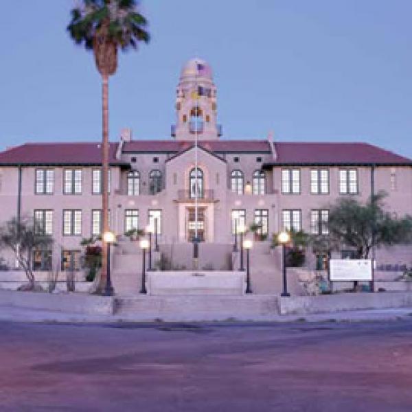 The Curley School in Ajo, Arizona, after being renovated by the International Sonoran Desert Alliance