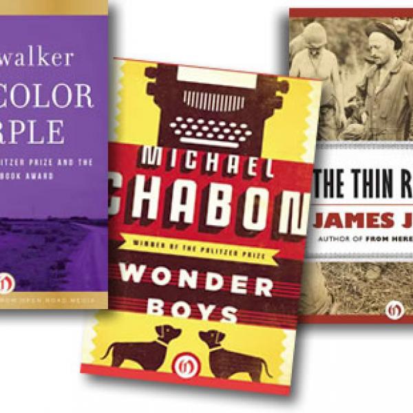 Alice Walker’s The Color Purple, James Jones’ The Thin Red Line, and Michael Chabon’s The Wonder Boys are some of the titles that Open Road Integrated Media has digitized for a new audience. Images courtesy of Open Road