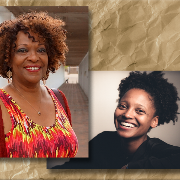 Collage of two African American women in portrait.