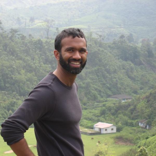 2013 NEA Literature Fellow Srikanth Reddy. Photo by Suzanne Buffam