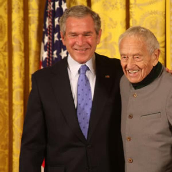 The 2007 National Medal of Arts was awarded to painter Andrew Wyeth and presented by President Bush on November 15, 2007 in an East Room ceremony.