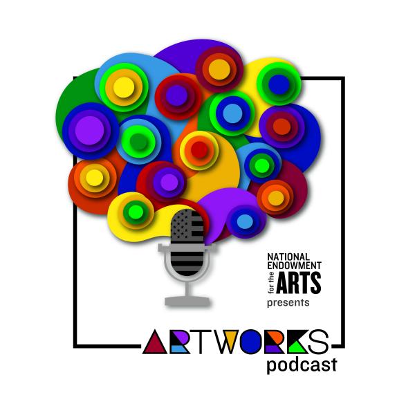 Colorful artwork for podcast logo