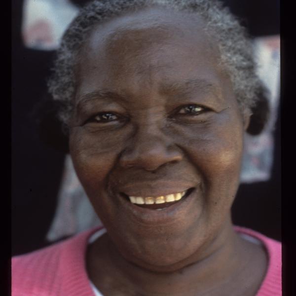 Portrait of woman. 