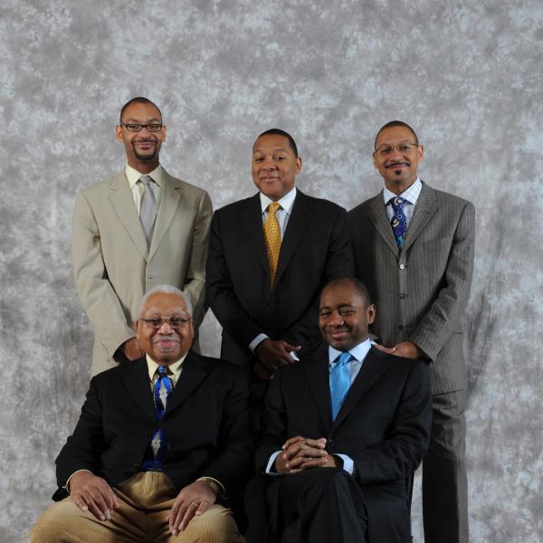 Group portrait of Marsalis Family