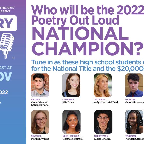 Poetry Out Loud National Endowment for the Arts