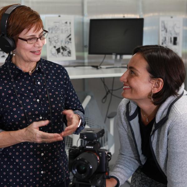 Reel Wāhine of Hawaiʻi series producers, Shirley Thompson (left) and Vera Zambonelli (right)