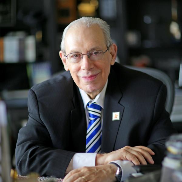Portrait of man in suite. 