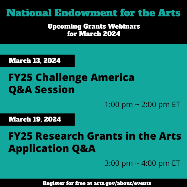 National endowment sale arts