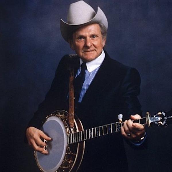 Man playing a banjo.