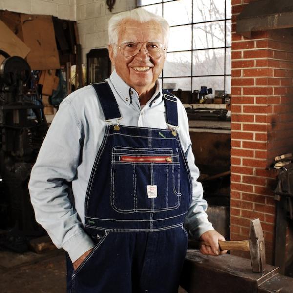 A man poses for the camera.