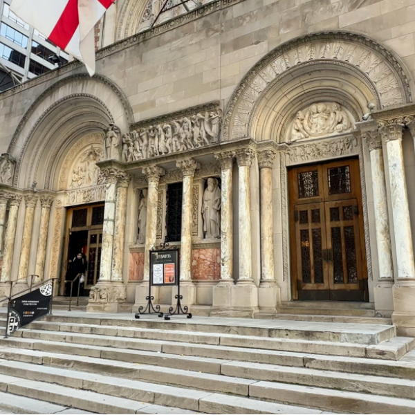 Photo of the front of the <a href=