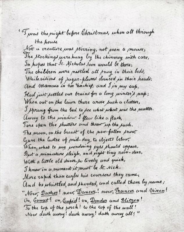 Handwritten manuscript Handwritten manuscript